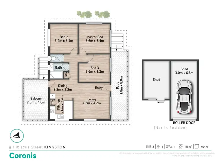 Floorplan of Homely house listing, 5 Hibiscus Street, Kingston QLD 4114