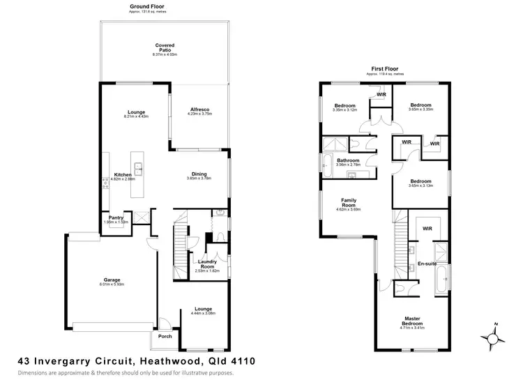 Floorplan of Homely house listing, 43 Invergarry Cct, Heathwood QLD 4110