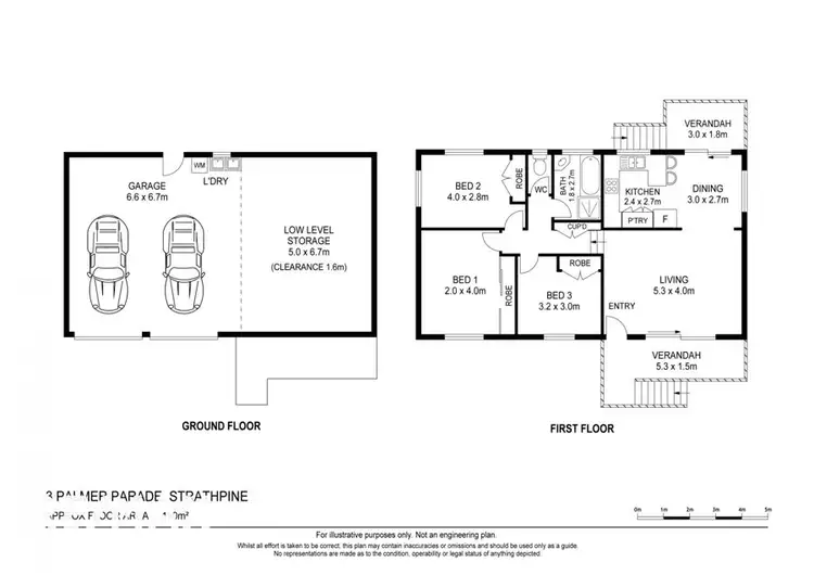 Floorplan of Homely house listing, 3 Palmer Parade, Strathpine QLD 4500