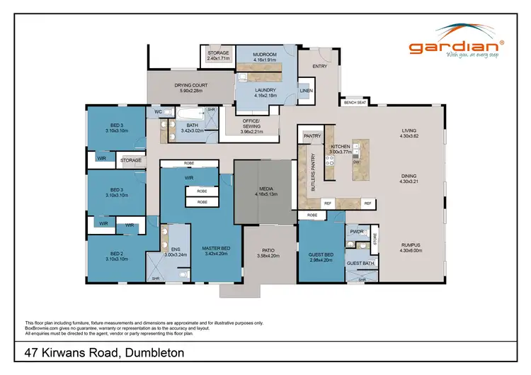 Floorplan of Homely house listing, 47 Kirwans Road, Dumbleton QLD 4740