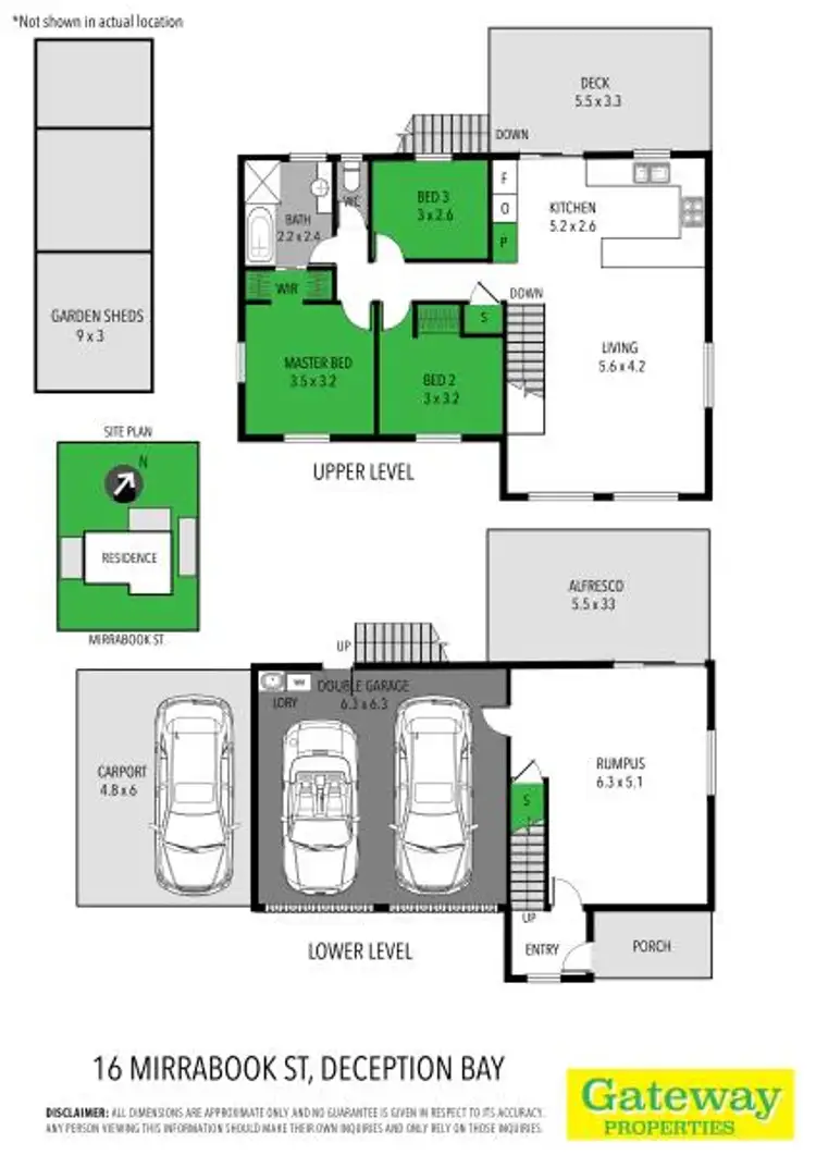 Floorplan of Homely house listing, 16 Mirrabook Street, Deception Bay QLD 4508