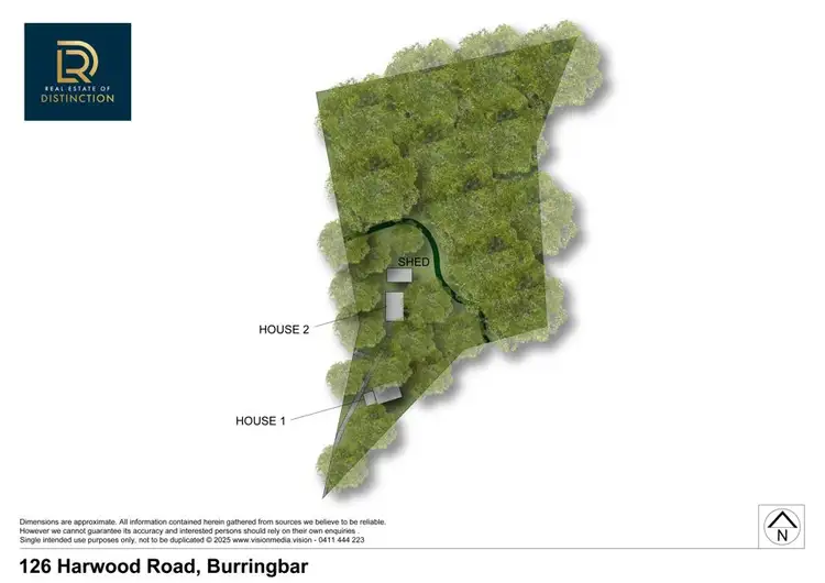 Floorplan of Homely house listing, 126 Harwood Road, Burringbar NSW 2483