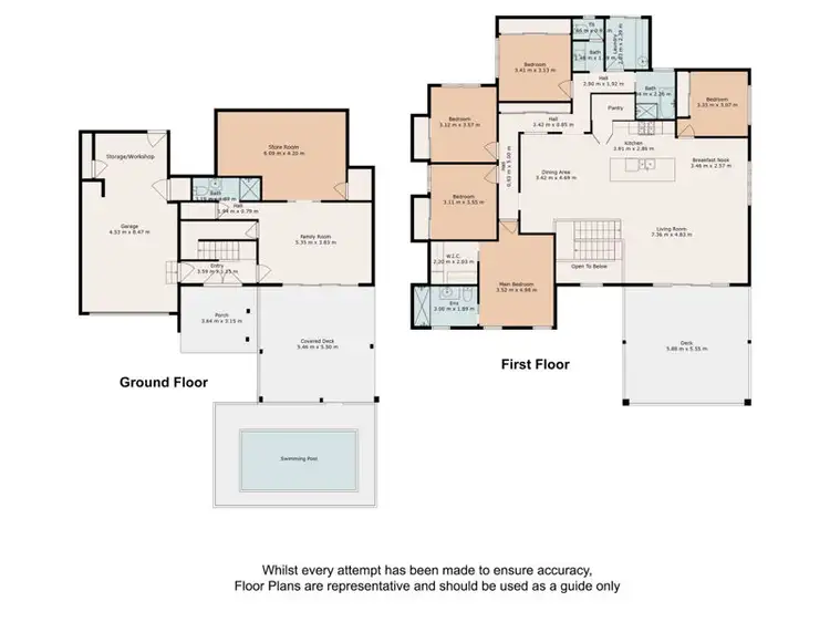 Floorplan of Homely house listing, 27 Brigadoon Crescent, Eatons Hill QLD 4037