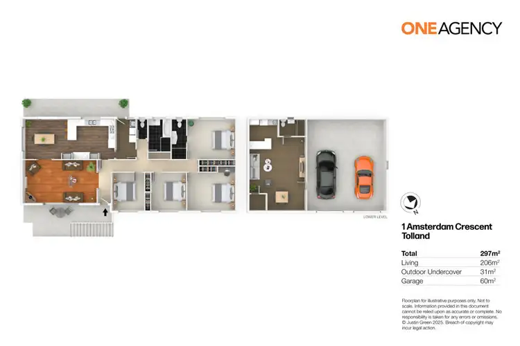 Floorplan of Homely house listing, 1 AMSTERDAM CRESCENT, Tolland NSW 2650