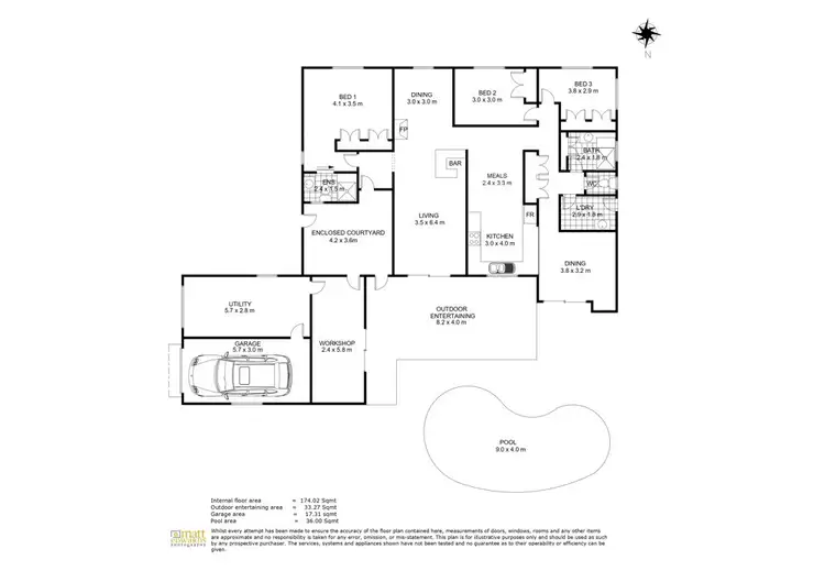 Floorplan of Homely house listing, Address available on request