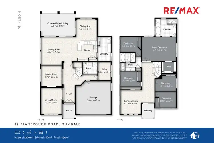 Floorplan of Homely house listing, 39 Stanbrough Road, Gumdale QLD 4154