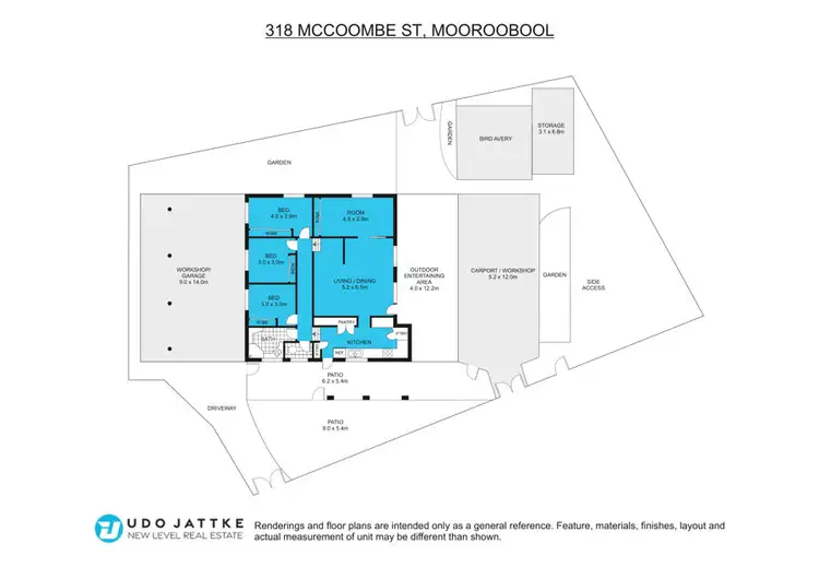 Floorplan of Homely house listing, 318 McCoombe St, Mooroobool QLD 4870