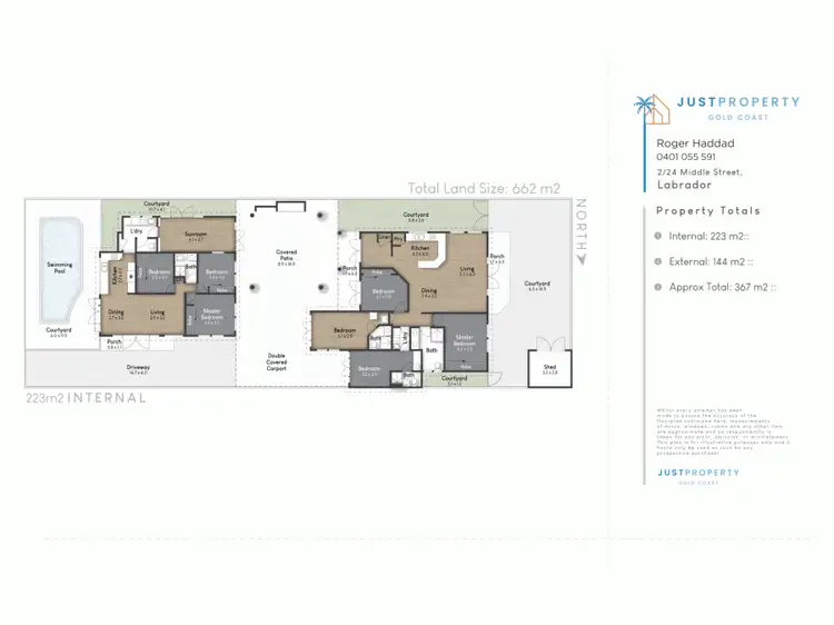 Floorplan of Homely house listing, 24 Middle St, Labrador QLD 4215