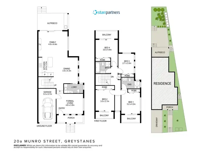 Floorplan of Homely house listing, 20a Munro Street, Greystanes NSW 2145
