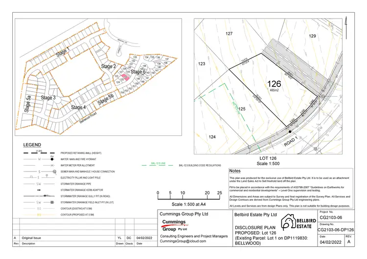 Floorplan of Homely land listing, 89 Janggal Janggal Road (Lot 126), Nambucca Heads NSW 2448