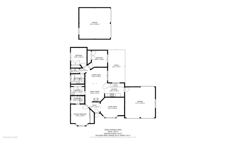 Floorplan of Homely house listing, 543 Greenwattle Street, Glenvale QLD 4350
