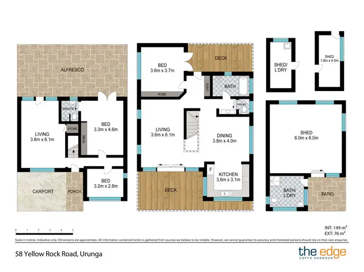 Floorplan of Homely house listing, 58 Yellow Rock Road, Urunga NSW 2455
