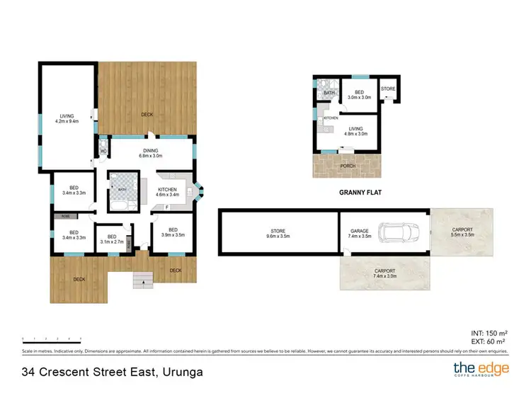 Floorplan of Homely house listing, 34 Crescent St East, Urunga NSW 2455