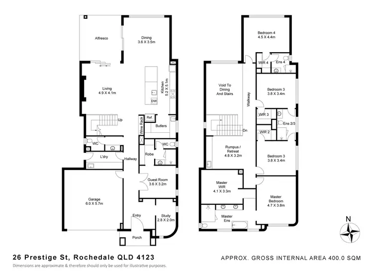 Floorplan of Homely house listing, 26 Prestige Street, Rochedale QLD 4123