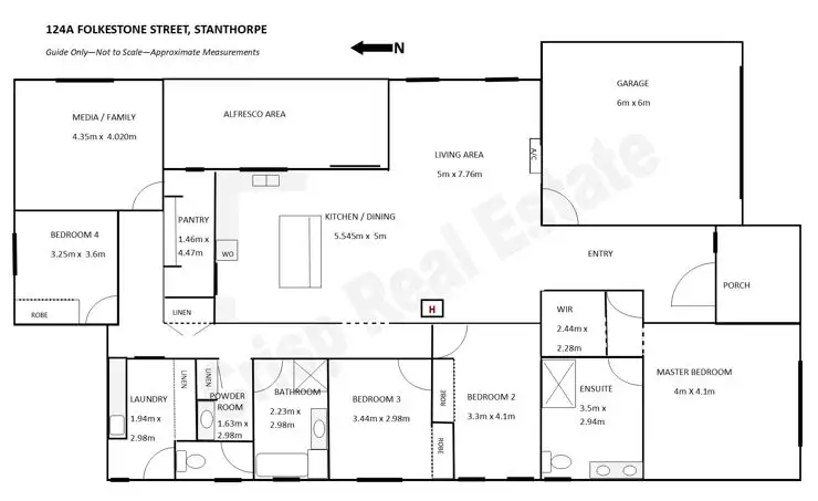 Floorplan of Homely house listing, 124A Folkestone Street, Stanthorpe QLD 4380