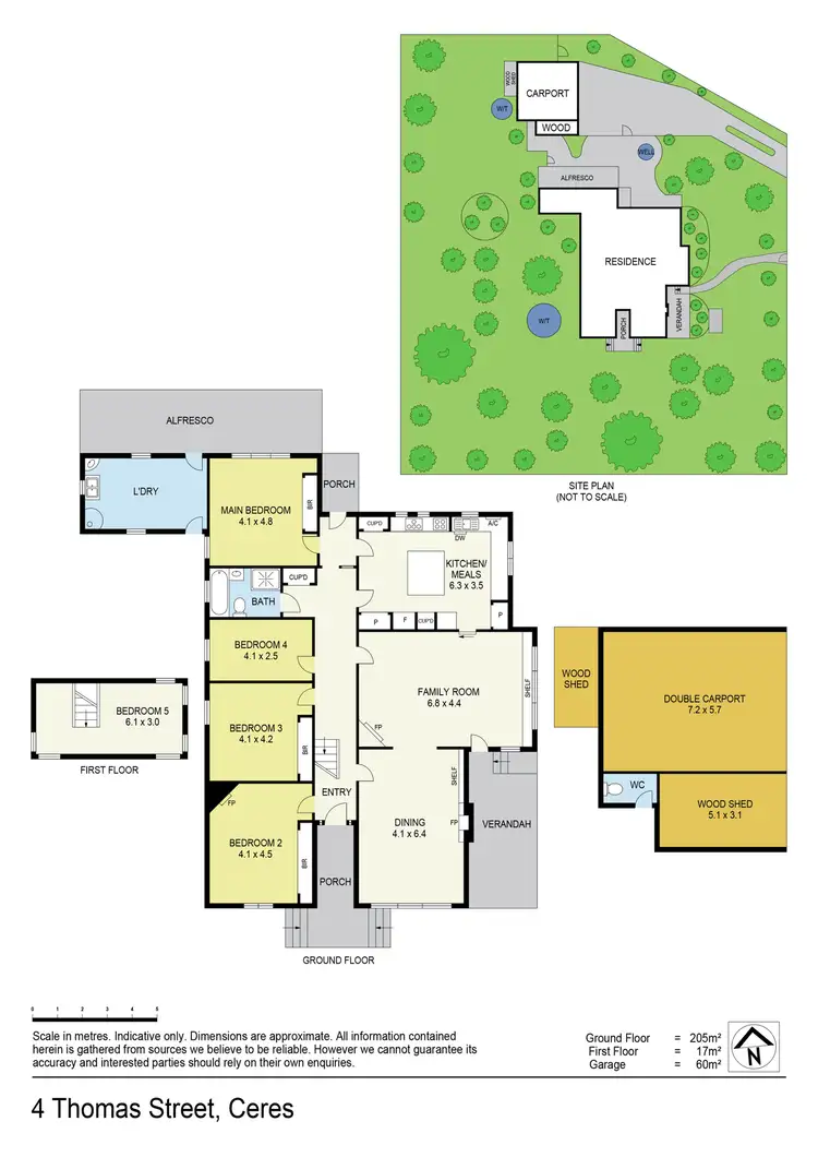 Floorplan of Homely house listing, 4 Thomas Street, Ceres VIC 3221