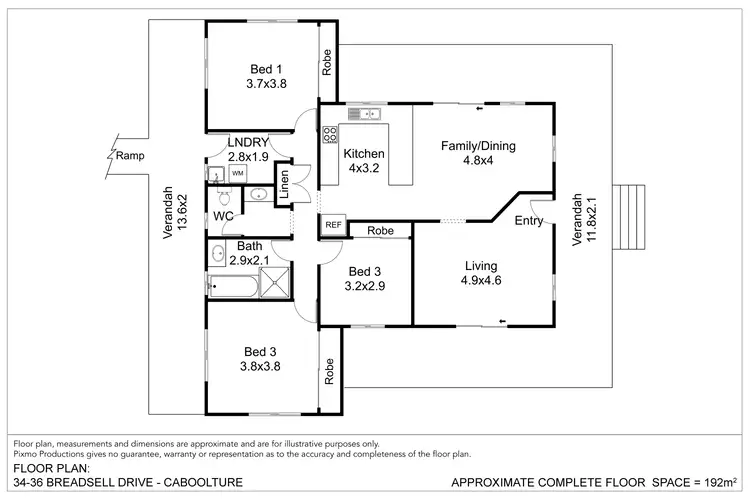 Floorplan of Homely rural property listing, 34-36 Breadsell Drive, Caboolture QLD 4510