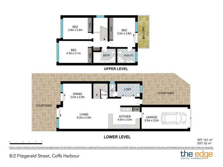 Floorplan of Homely townhouse listing, 8/2 Fitzgerald Street, Coffs Harbour NSW 2450