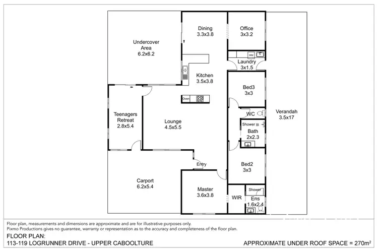 Floorplan of Homely rural property listing, 113-119 Logrunner Drive, Upper Caboolture QLD 4510