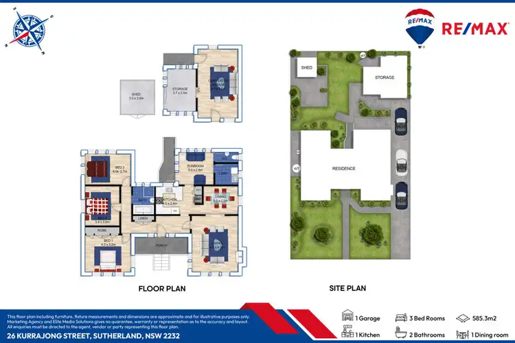Floorplan of Homely house listing, 26 Kurrajong Street, Sutherland NSW 2232