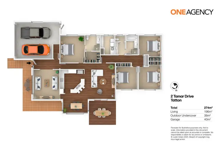 Floorplan of Homely house listing, 2 TAMAR DRIVE, Tatton NSW 2650