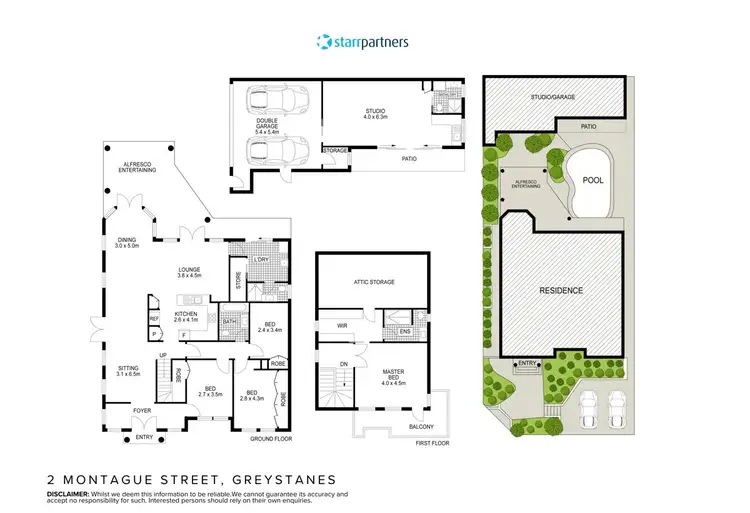 Floorplan of Homely house listing, 2 Montague Street, Greystanes NSW 2145
