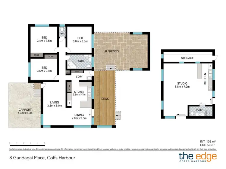 Floorplan of Homely house listing, 8 Gundagai Place, Coffs Harbour NSW 2450