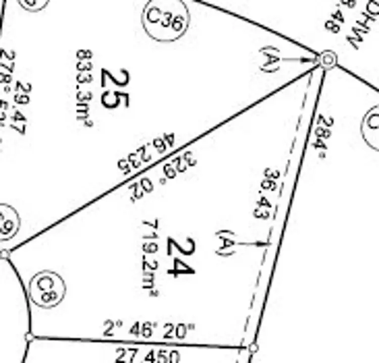 Floorplan of Homely land listing, 16 Grandiose Close, Port Macquarie NSW 2444