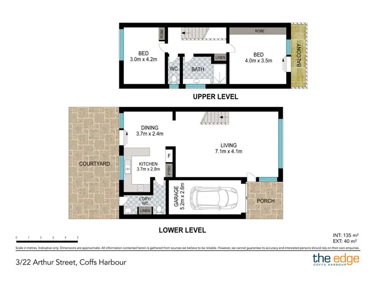 Floorplan of Homely house listing, 3/22 Arthur Street, Coffs Harbour NSW 2450