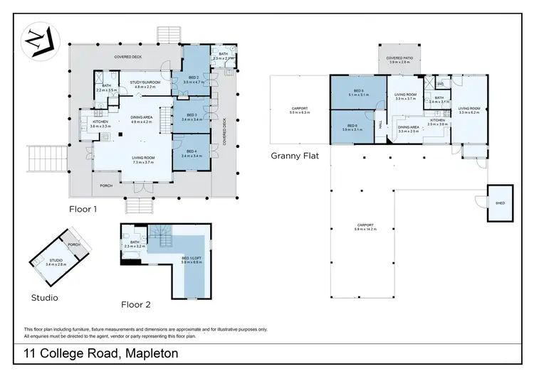 Floorplan of Homely house listing, 11 College Road, Mapleton QLD 4560