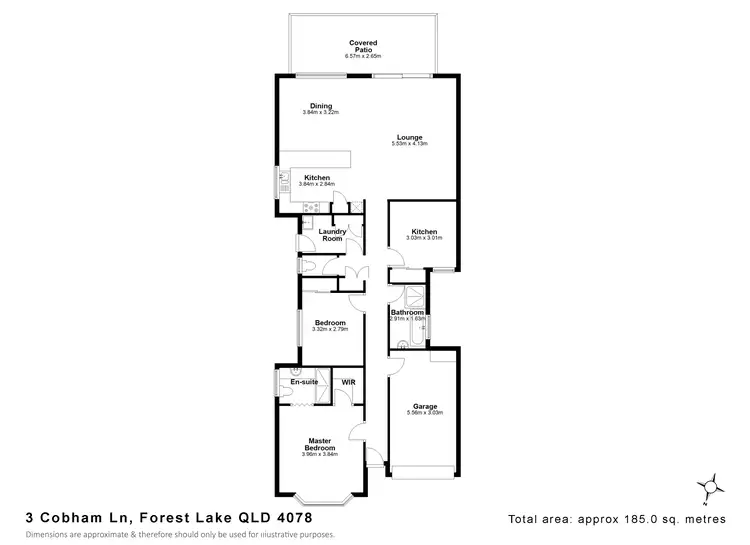 Floorplan of Homely house listing, 3 Cobham Lane, Forest Lake QLD 4078