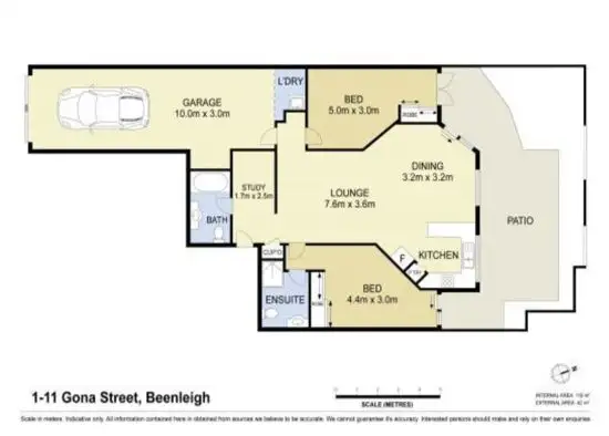 Floorplan of Homely unit listing, 2/1-11 Gona Street, Beenleigh QLD 4207