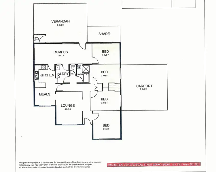 Floorplan of Homely house listing, 35 Charles Street, Murray Bridge SA 5253