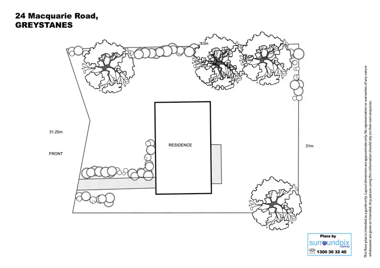 Floorplan of Homely house listing, 24 Macquarie Road (ARCHIVE1), Greystanes NSW 2145
