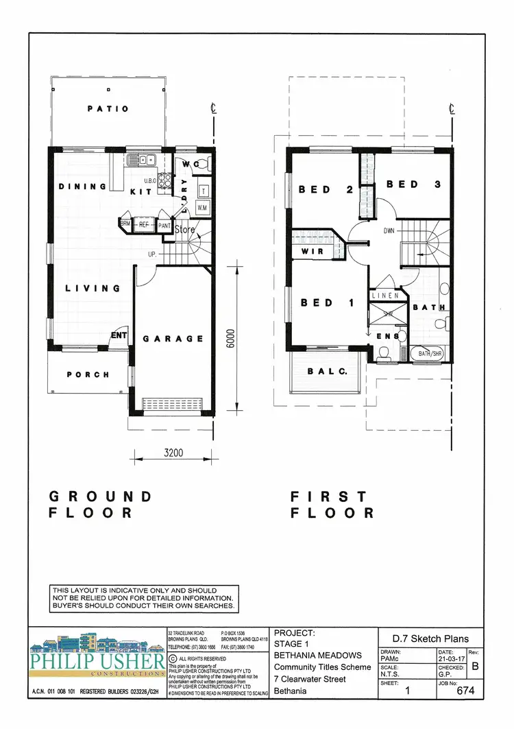 Floorplan of Homely townhouse listing, Address available on request