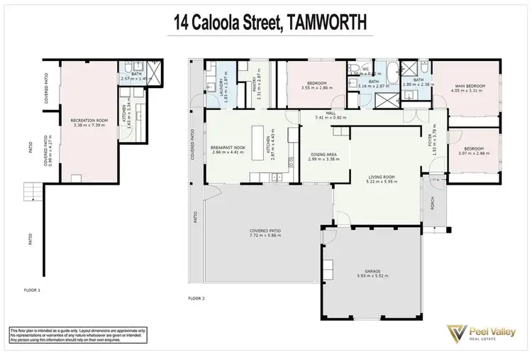 Floorplan of Homely house listing, 14 Caloola Street, Tamworth NSW 2340