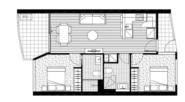 Floorplan of Homely apartment listing, 1713/828 Whitehorse Road, Box Hill VIC 3128