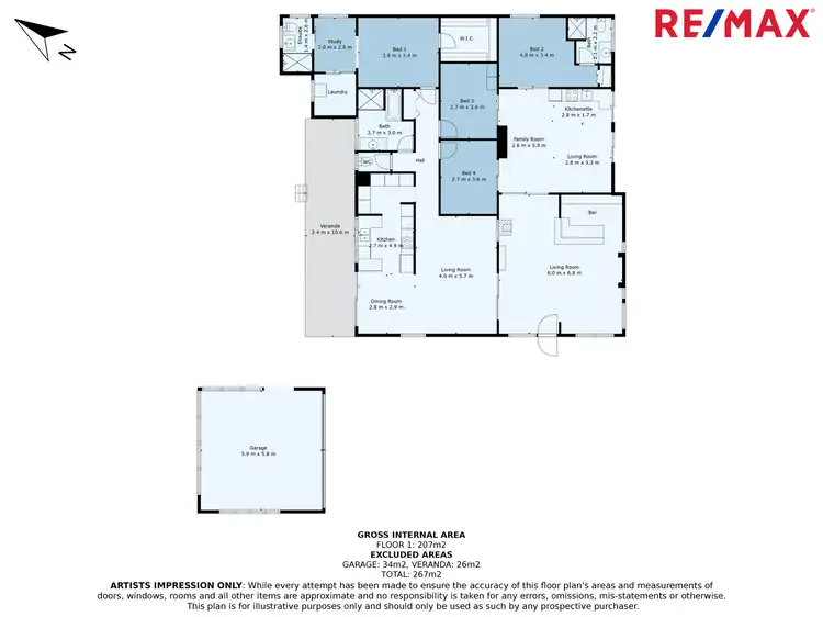 Floorplan of Homely house listing, 36 Image Flat Road, Nambour QLD 4560