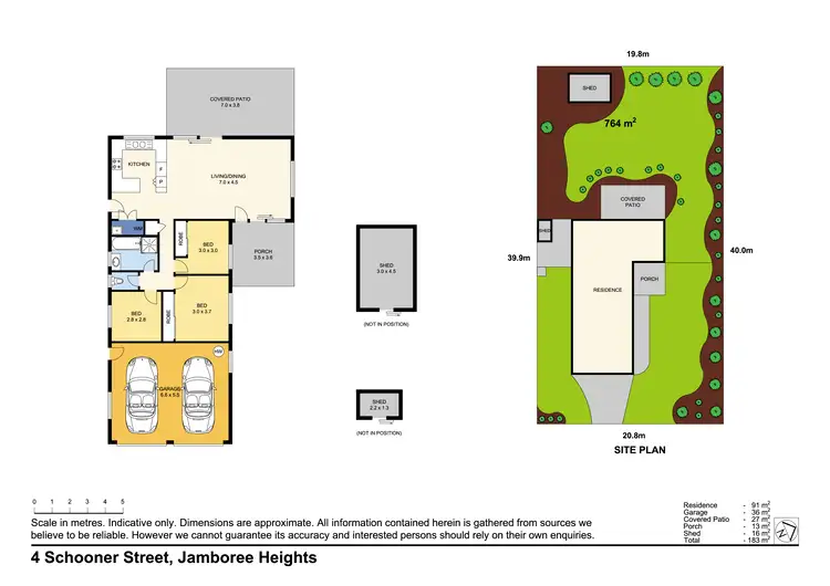 Floorplan of Homely house listing, 4 Schooner Street, Jamboree Heights QLD 4074