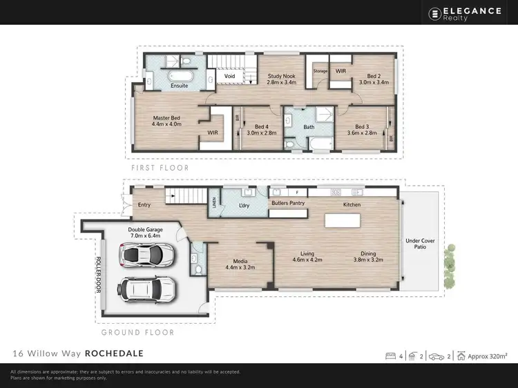 Floorplan of Homely house listing, 16 Willow Way, Rochedale QLD 4123