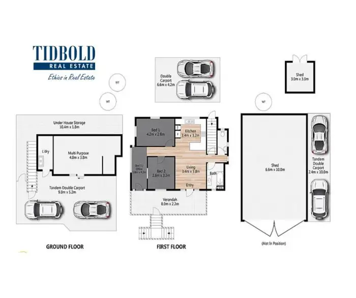 Floorplan of Homely rural property listing, 554-564 Serpentine Creek Road, Redland Bay QLD 4165