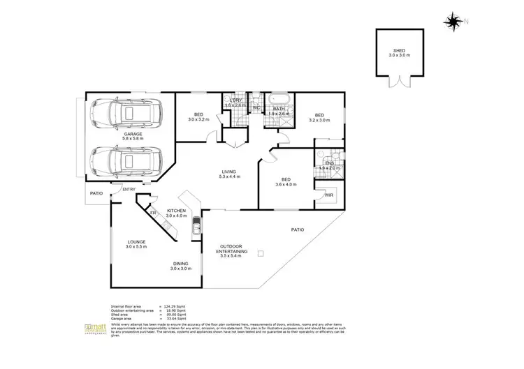 Floorplan of Homely house listing, 109 Glenvale Road, Newtown QLD 4350