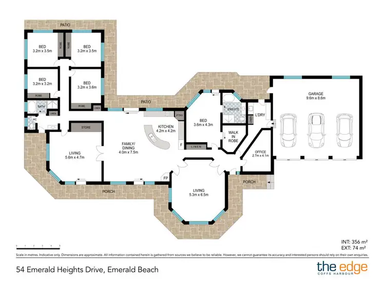 Floorplan of Homely house listing, 54 Emerald Heights Drive, Emerald Beach NSW 2456