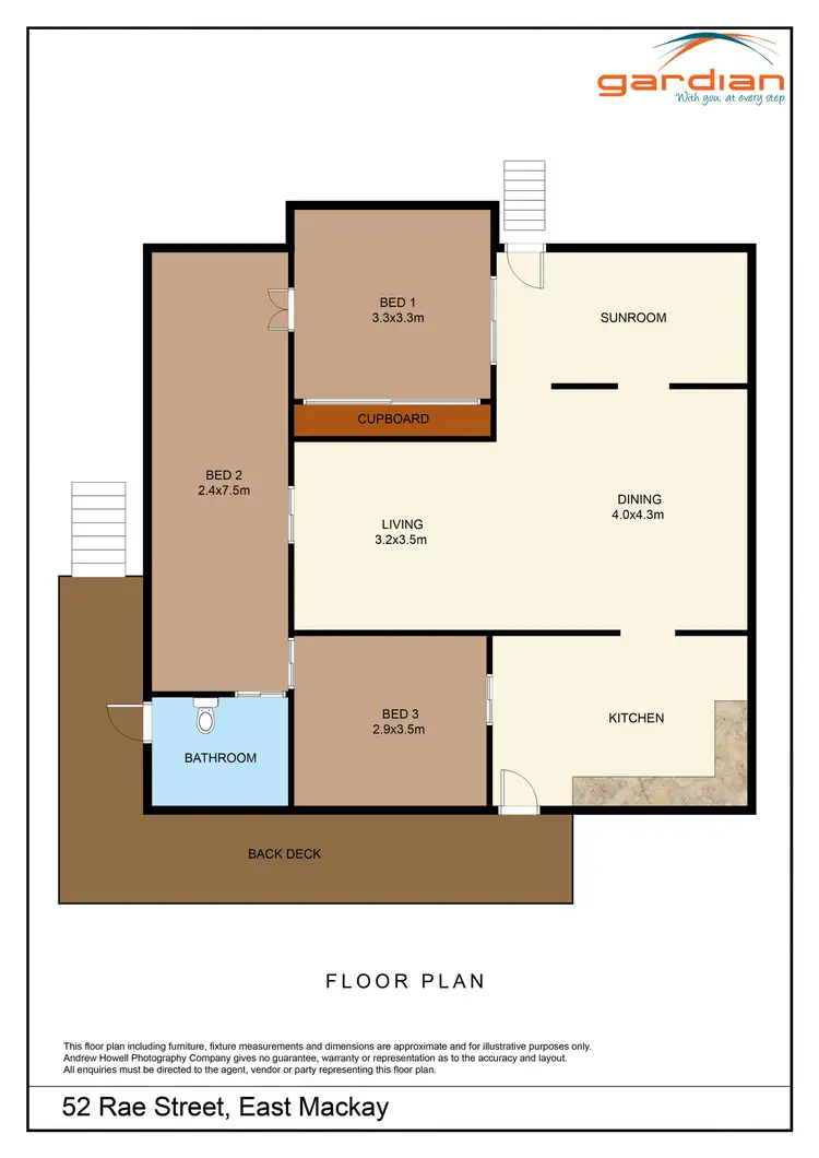 Floorplan of Homely house listing, 52 Rae Street, East Mackay QLD 4740