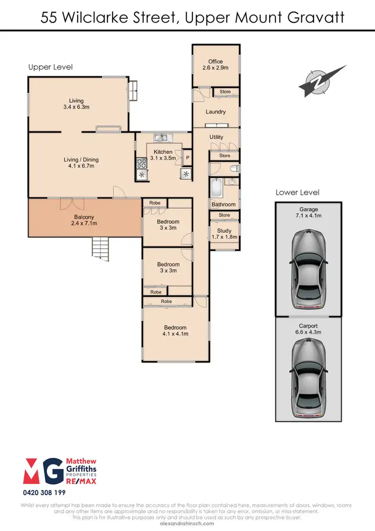 Floorplan of Homely house listing, 55 Wilclarke Street, Upper Mount Gravatt QLD 4122