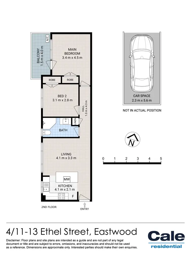 Floorplan of Homely unit listing, 4/11-13 Ethel Street, Eastwood NSW 2122