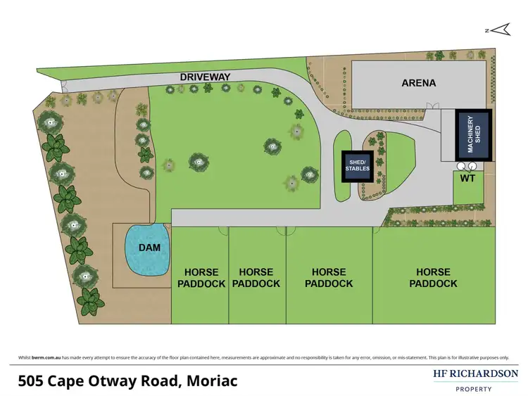Floorplan of Homely land listing, 505 Cape Otway Road, Moriac VIC 3240