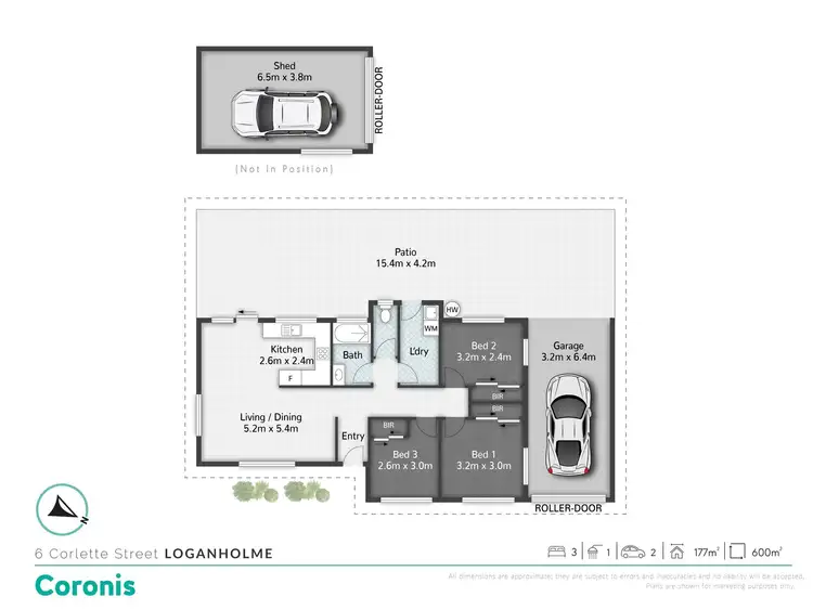 Floorplan of Homely house listing, 6 Corlette Street, Loganholme QLD 4129