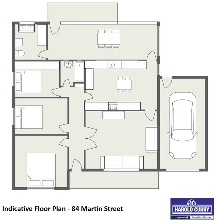 Floorplan of Homely house listing, 84 Martin Street, Tenterfield NSW 2372