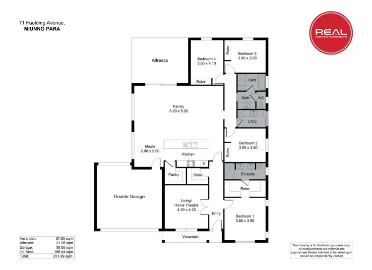 Floorplan of Homely house listing, 71 Faulding Avenue, Munno Para SA 5115